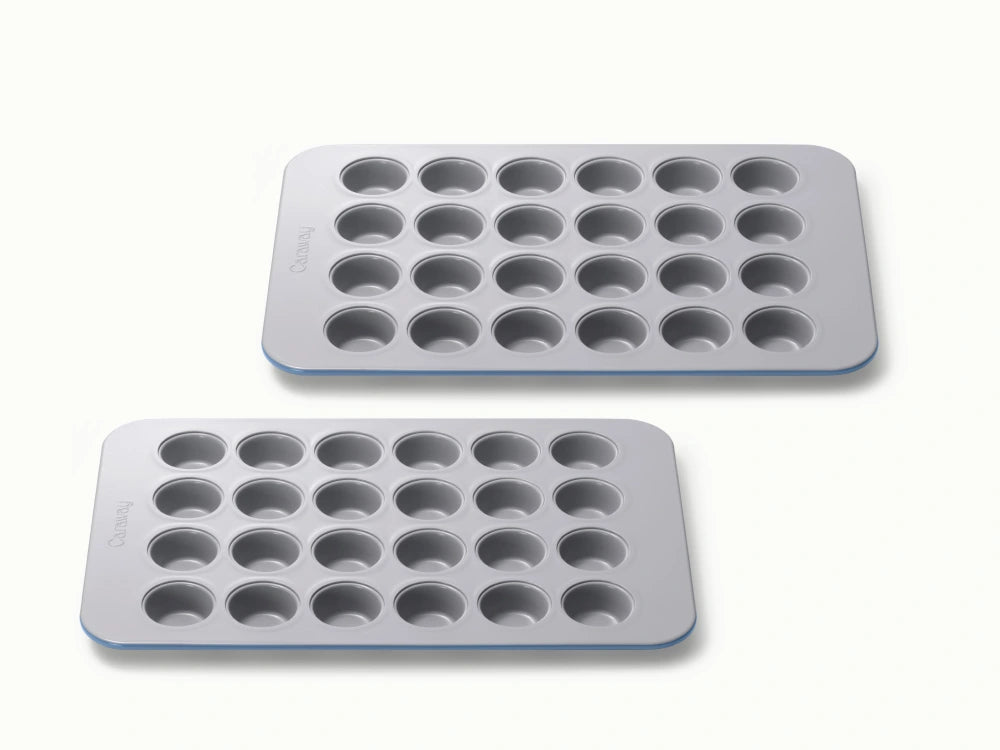 Mini Muffin Pan Duo - Two 24-Cup Non-Stick Mini Muffin Pans - US 8710
