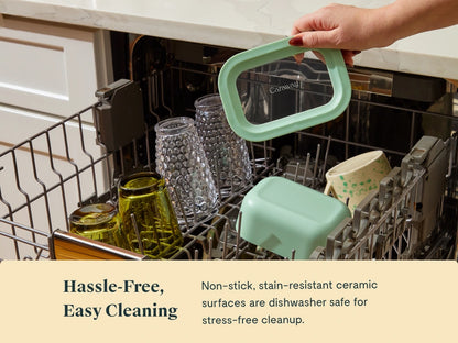 Mini Square Container - 1.75 cup container for convenient, non-toxic snacking on the go. - US 9181