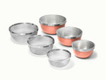 Mixing Bowl &amp; Strainer Set - 9-Piece Set for Clean Mixing and Straining - US 2153