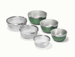 Mixing Bowl &amp; Strainer Set - 9-Piece Set for Clean Mixing and Straining - US 3949