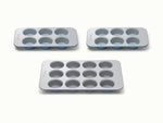 Muffin Pan Trio - 12-Cup &amp; 6-Cup Non-Stick Ceramic Muffin Pans - US 3477