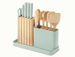 Knife &amp; Utensil Set - Only-the-essentials 14-piece knife &amp; utensil set. - US 5490