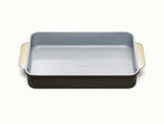 Large Rectangle Pan - 13x9” Non-Stick Ceramic Baking Pan With Handles - US 8610