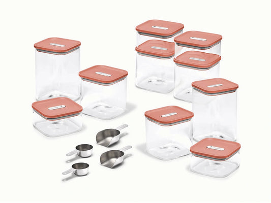 Ultimate Glass Airtight Storage Set - 26-Piece Set With Complimentary Storage - US 1082